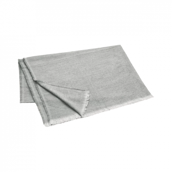 Pledd melange – steel grey